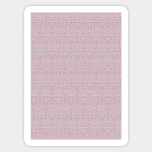 Nouveau Lines (Grey & Pink) Sticker